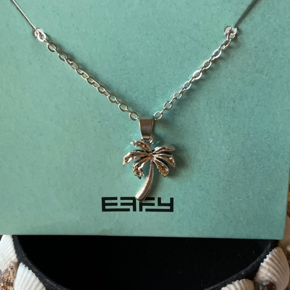 🌴 EFFY PALM TREE NECKLACE 🌴 NWOT 🌴 - Picture 5 of 16